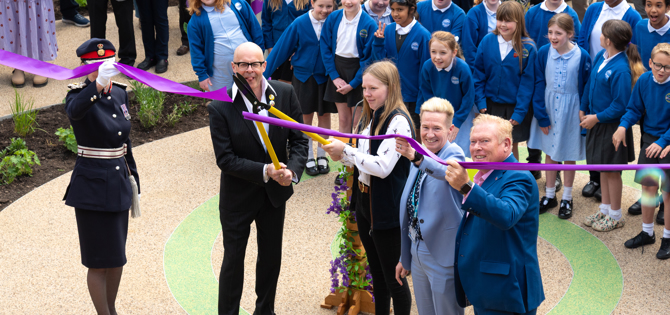 Garden For Alice Official Opening Harry Hill 3