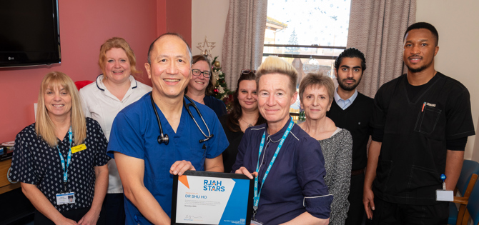 Alice Ward Rjah Consultant celebrated with RJAH Stars for inspiring excellence - RJAH
