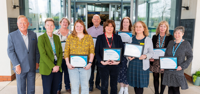 Alice Ward Rjah Long-serving RJAH staff celebrated for dedication to patient care - RJAH
